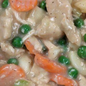 Chicken Pot Pie for a Family