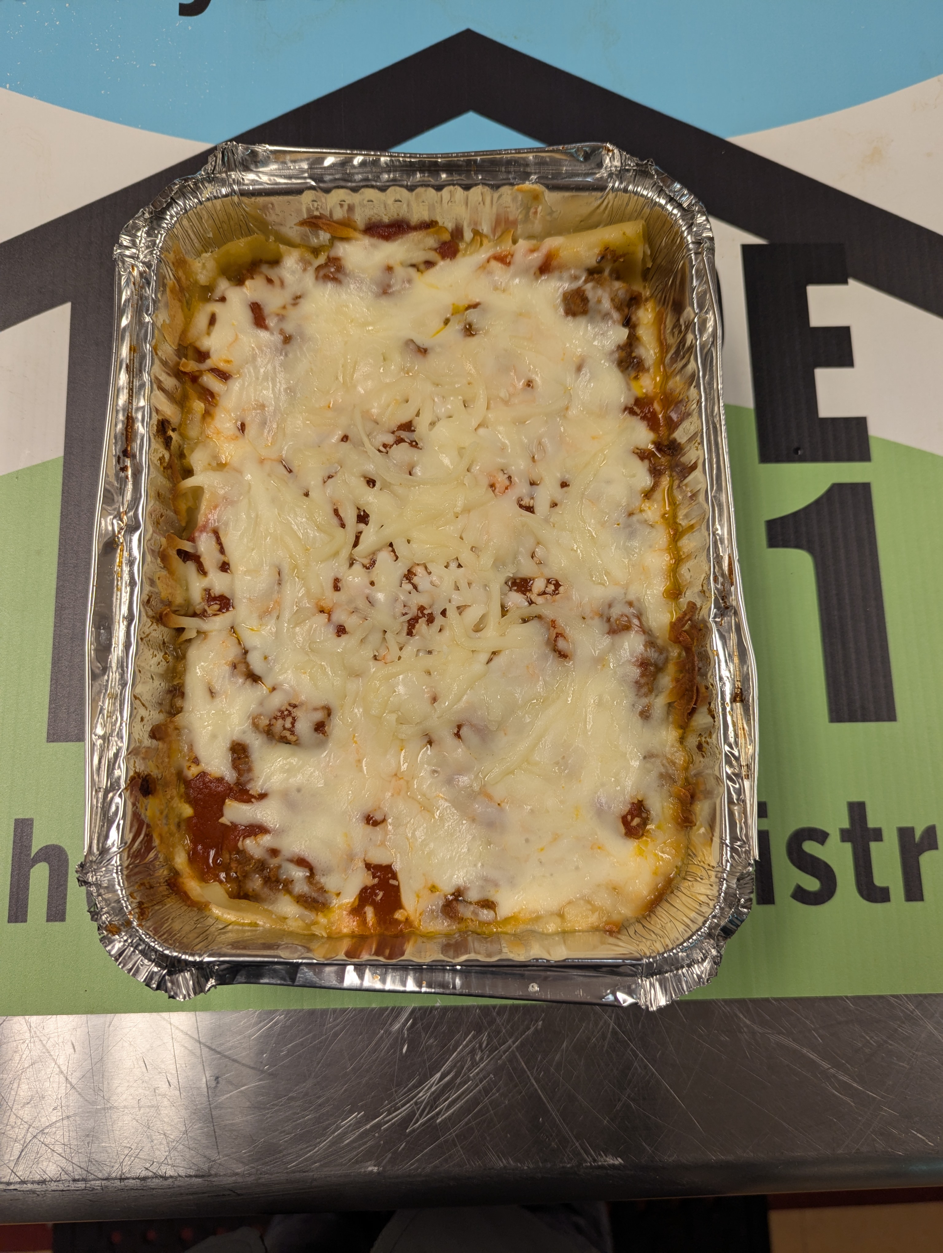 Meat and Cheese Lasagna - Serves 4-6